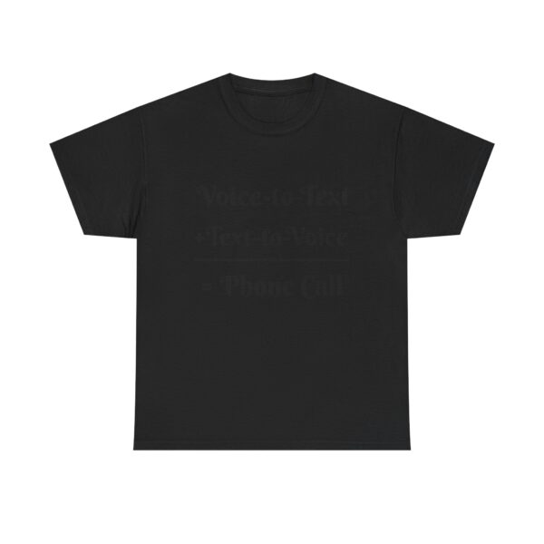 Voice-to-Text Unisex Tee, Humor Shirt, Communication Gift, Casual Wear, Tech Lover Tee