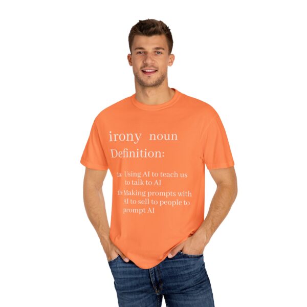 Funny Definition T-Shirt - AI Irony Teaching Tee