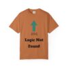 404 Logic Not Found Unisex Garment-Dyed T-Shirt