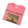 Mystical Unisex Garment-Dyed T-shirt - 'Syntax Unknown' Design for Creative Souls