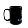 404 Roast Coffee Mug - Fun Black Ceramic Cup for Tech Lovers & Gamers